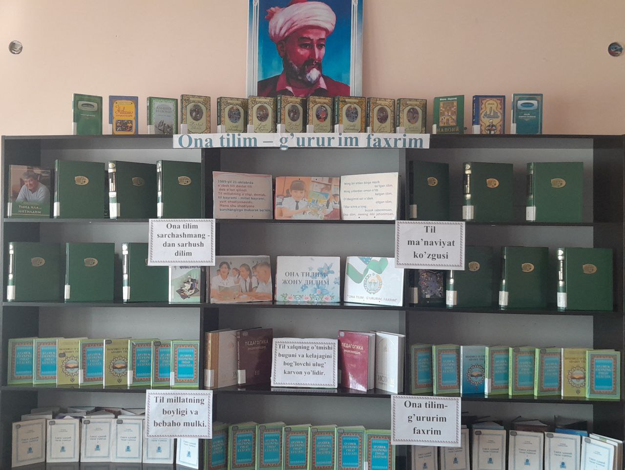 "Ona tilim-g‘ururim faxrim" deb nomlangan ko'rgazma